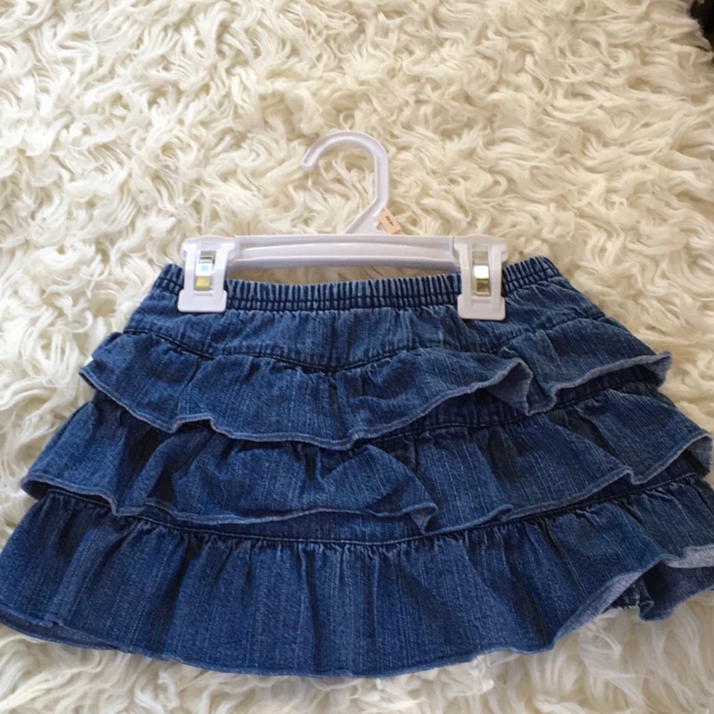 3 for $10 Little girl denim skirt
